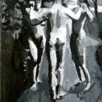 Three Dancers In The Street